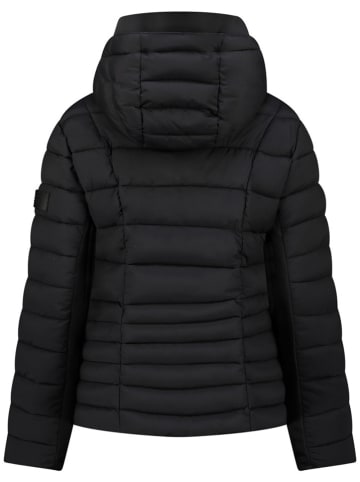 Geographical Norway Doorgestikte jas "Bastia" zwart