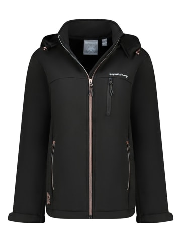 Geographical Norway Softshelljacke "Tounia" in Schwarz