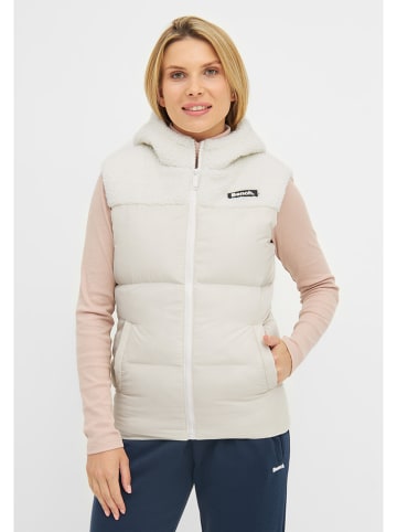 Bench Doorgestikte bodywarmer "Presley" crème