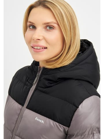 Bench Steppjacke "Kaylee" in Grau/ Schwarz