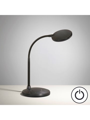 FISCHER & HONSEL Lampa stołowa LED "Work" w kolorze czarnym - wys. 36,5 x Ø 14,5 cm