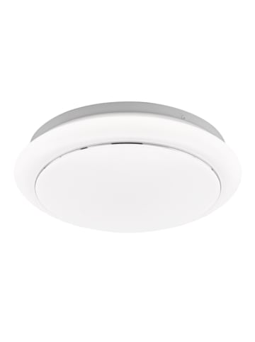 FISCHER & HONSEL Ledplafonnière "Tivoli" wit - (H)6,5 x Ø 38 cm