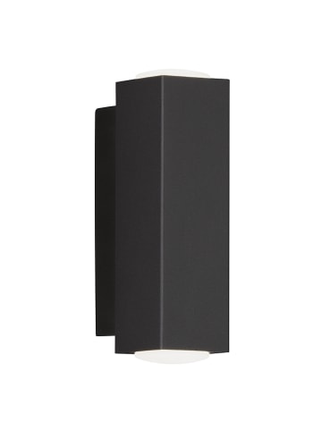 FISCHER & HONSEL LED-Wandleuchte "Carlo" in Schwarz - (B)4 x (H)13 x (T)6 cm