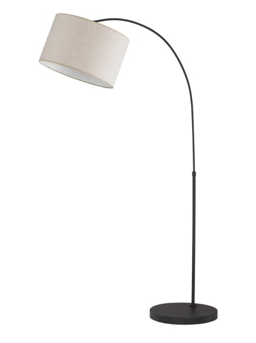 FISCHER & HONSEL Lampa stojąca "Teramo" w kolorze czarno-białym - wys. 200 cm