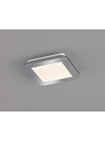 FISCHER & HONSEL LED-Deckenleuchte in Silber - (L)17 x (B)17 cm