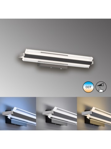 FISCHER & HONSEL LED-Wandleuchte "Paros" in Schwarz - (B)35 x (H)8 cm