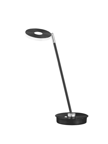 FISCHER & HONSEL Ledtafellamp "Dent" zwart - (H)46 cm