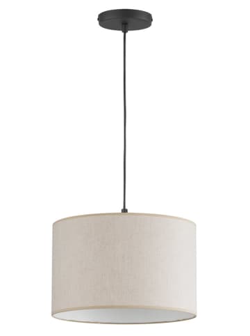 FISCHER & HONSEL Hanglamp "Teramo" zwart/wit - (H)150 x Ø 38 cm