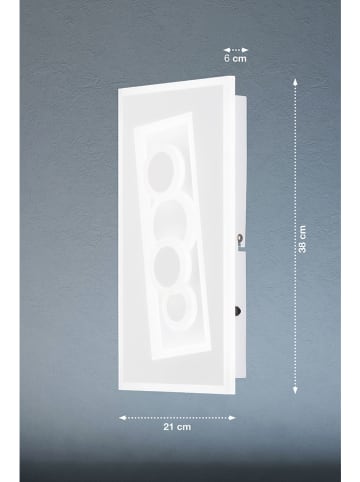 FISCHER & HONSEL LED-Wandleuchte ''Ratio'' - EEK F (EEK A bis G) - (L)38 x (B)21 cm
