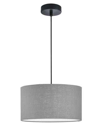 FISCHER & HONSEL Lampa wisząca "Teramo" w kolorze szarym - wys. 150 cm x Ø 38 cm