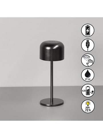 FH Lighting Lampa zewnętrzna LED "Finley" w kolorze szarym - wys. 22 x Ø 8,7 cm