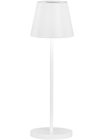 FH Lighting Lampa stołowa LED "Cosenza 2.0" w kolorze białym - wys. 34 x Ø 11 cm