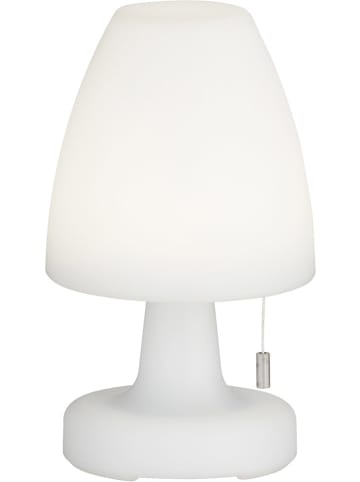 FISCHER & HONSEL Lampa stołowa LED "Termoli" w kolorze białym - wys. 25 x Ø 15 cm