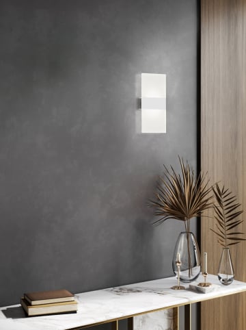 FH Lighting LED-Wandleuchte in Weiß - (B)22,5 x (H)9,5 x (T)3,8 cm
