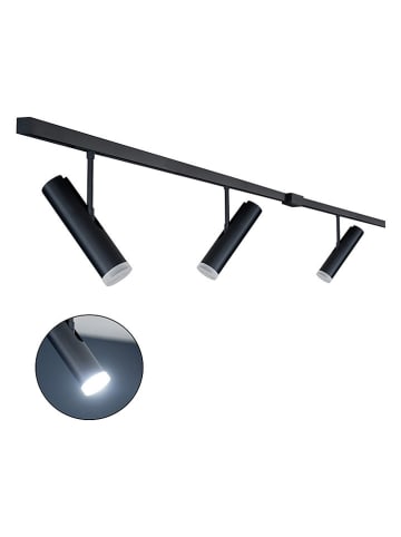 FH Lighting Lampa sufitowa LED w kolorze czarnym - szer. 300 cm