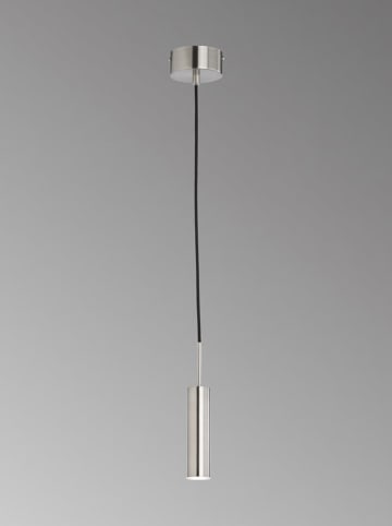 Schöner Wohnen Kollektion Lampa wisząca LED "Stina" w kolorze srebrnym - wys. 250 x Ø 10 cm