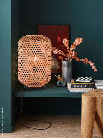 FH Lighting Staande lamp "Calla" oranje - (H)62,5 x Ø 40 cm