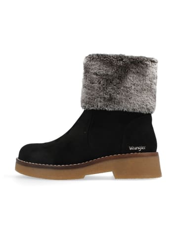 Wrangler Botki "Kacey" w kolorze czarnym