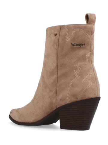 Wrangler Stiefeletten "Mae" in Beige