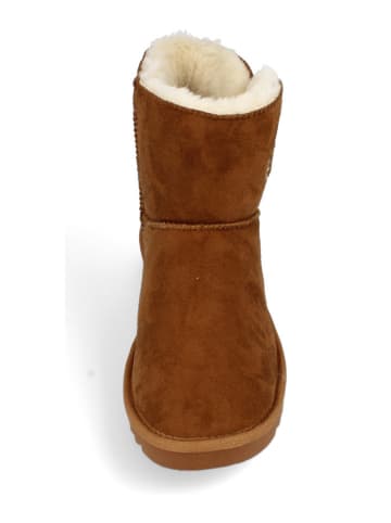 Wrangler Botki zimowe "Elsa" w kolorze jasnobrązowym