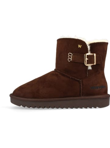 Wrangler Winterboots "Elsa" in Braun