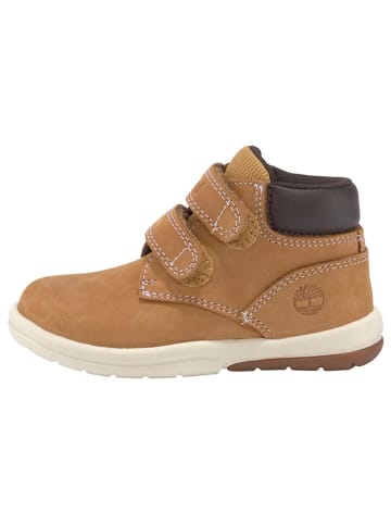 Timberland Skórzane botki "Toddle Tracks" w kolorze jasnobrązowym