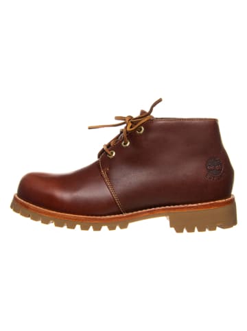 Timberland Skórzane botki "Vintage" w kolorze brązowym