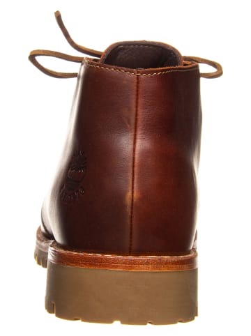 Timberland Leren boots "Vintage" bruin - wijdte W