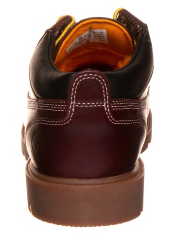 Timberland Leder-Boots in Rot