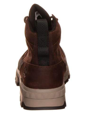 Timberland Skórzane botki w kolorze brązowym