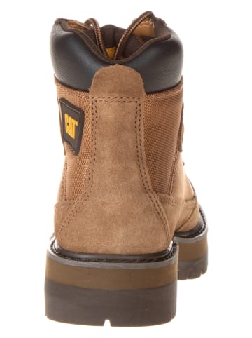 CAT Leren boots "Conquer 2.0" lichtbruin