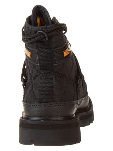 CAT Botki "Omaha Alt Lace" w kolorze czarnym