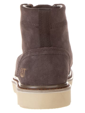 CAT Leder-Boots "Narrate" in Dunkelbraun