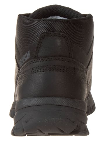 CAT Leren veterschoenen "Threshold Chukka" zwart