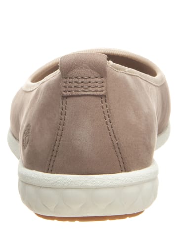 Timberland Skórzane baleriny "Bradstreet Ultra" w kolorze szarym