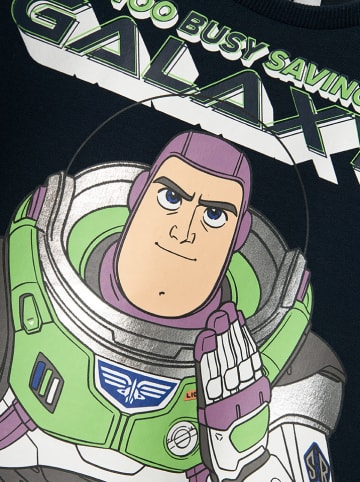 name it Sweatshirt "Mocca" donkerblauw/meerkleurig