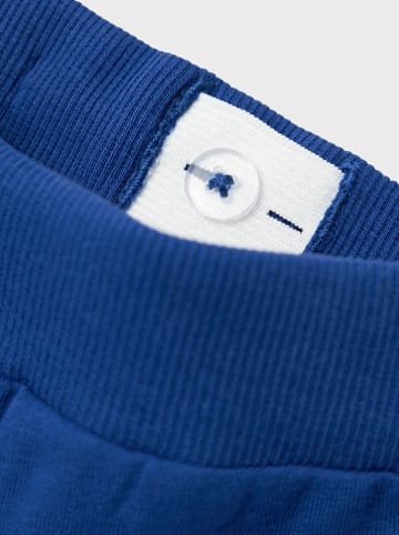 name it Spodnie dresowe "Mocca" w kolorze niebieskim