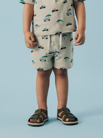 name it Short "Jivan" beige/turquoise