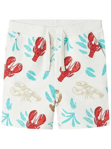 name it Sweatshorts "Fin" in Weiß
