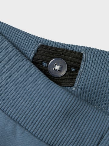 name it Sweatshort "Hekar" blauw