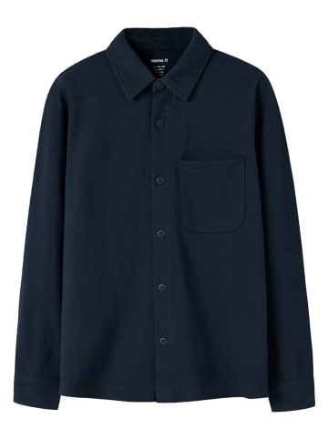 name it Blouse "Ron" donkerblauw