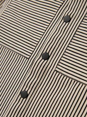name it Hemd "Povenan" in Beige/ Schwarz
