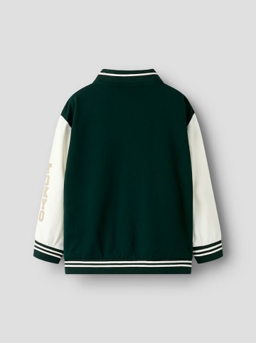 name it Vest "Pray" groen/crème