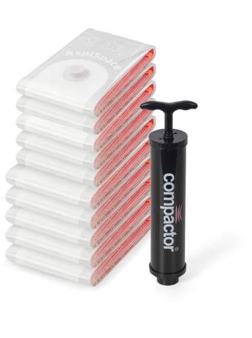 Compactor Worki próżniowe (10 szt.) w kolorze białym