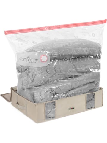 Compactor Vacuümzakken beige - (L)65 x (B)45 x (H)15,5 cm