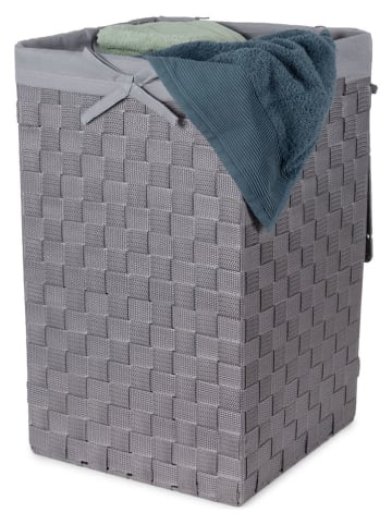 Compactor Wäschekorb in Grau - (B)30 x (H)50 x (T)30 cm