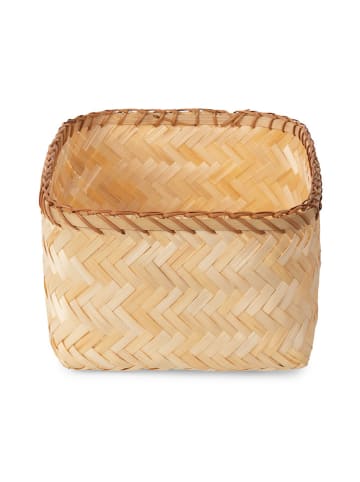 Compactor Aufbewahrungskorb "Halong" in Beige - (B)30 x (H)15 x (T)23 cm