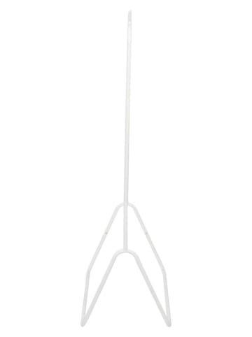 Compactor Wieszak stojący w kolorze srebrnym - 80 x 145,5 x 44,5 cm