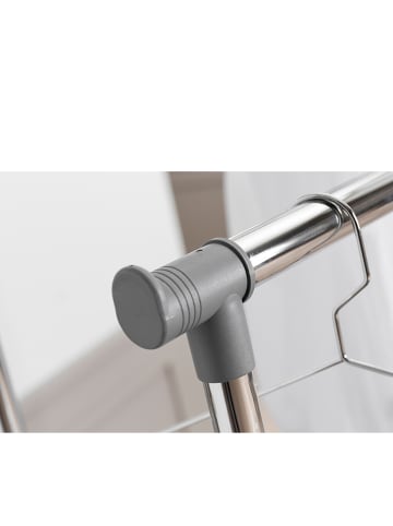 Compactor Kleiderstange in Grau - (B)83,5 x (H)160 x (T)44 cm