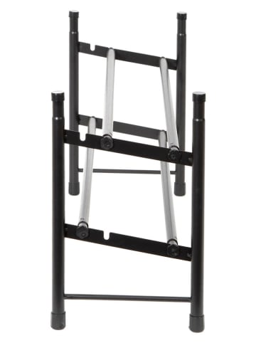 Compactor Regał w kolorze czarnym na buty - 62 x 35 x 23 cm